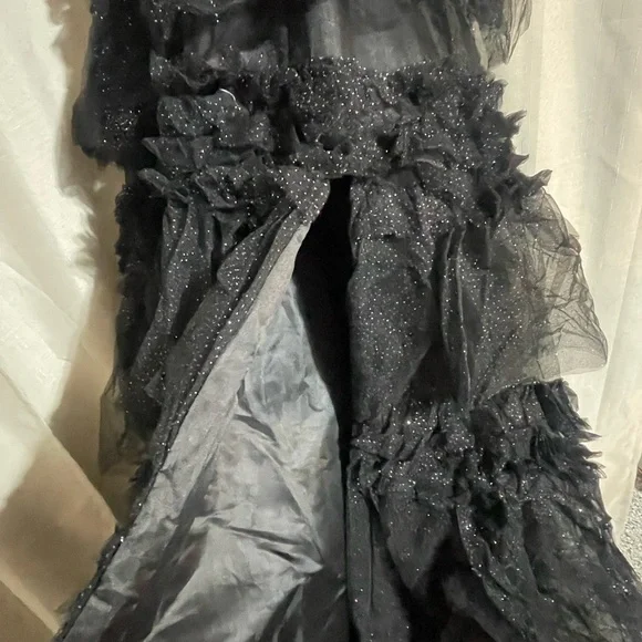 Beautiful NWT Black size 2 Prom Dress! - Picture 4 of 14